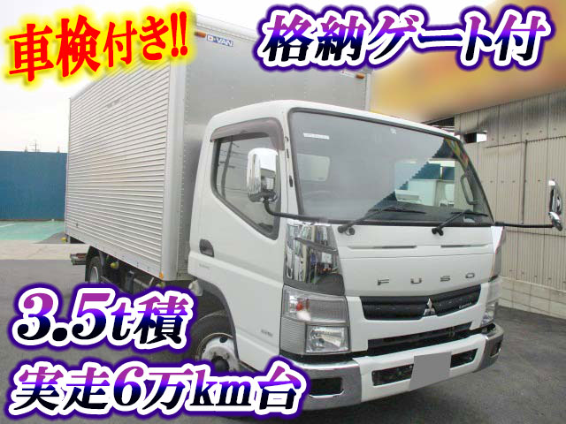 MITSUBISHI FUSO Canter Aluminum Van TKG-FEB80 2012 67,200km