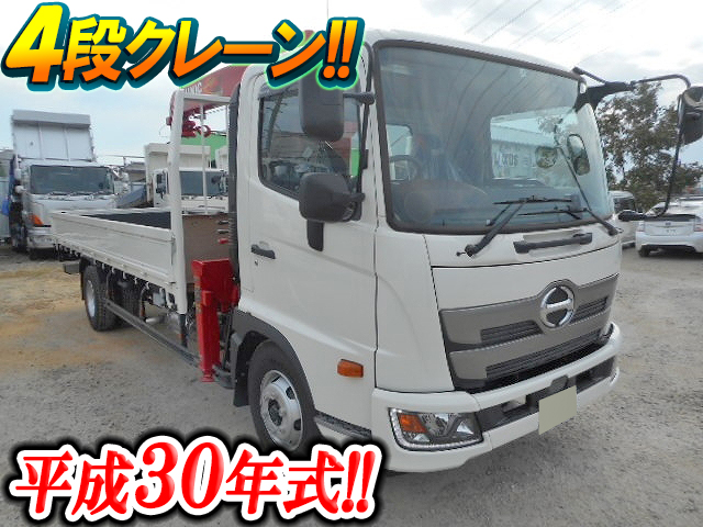 HINO Ranger Truck (With 4 Steps Of Cranes) 2KG-FC2ABA 2018 720km