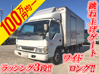 ISUZU Elf Aluminum Van KR-NPR81LAV 2003 282,526km_1