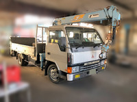 MITSUBISHI FUSO Canter Truck (With 4 Steps Of Cranes) U-FE437E 1991 68,000km_4