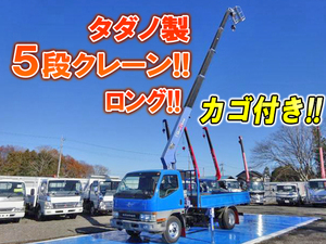 MITSUBISHI FUSO Canter Truck (With 5 Steps Of Cranes) KK-FE63EEV 2001 12,000km_1