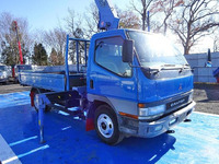 MITSUBISHI FUSO Canter Truck (With 5 Steps Of Cranes) KK-FE63EEV 2001 12,000km_2