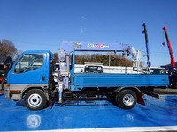 MITSUBISHI FUSO Canter Truck (With 5 Steps Of Cranes) KK-FE63EEV 2001 12,000km_4