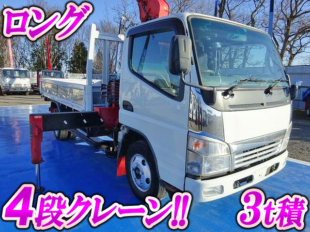 MITSUBISHI FUSO Canter Truck (With 4 Steps Of Cranes) PA-FE73DEN 2006 484,977km