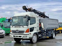 HINO Ranger Container Carrier Truck with Hiab ADG-FE7JJWA 2005 635,000km_4
