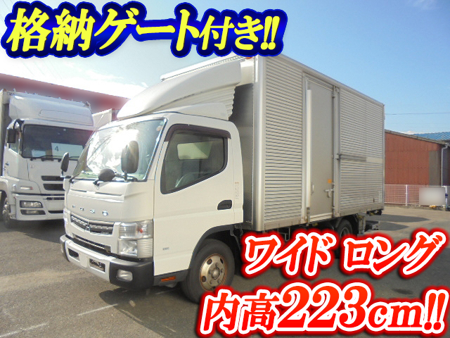 MITSUBISHI FUSO Canter Aluminum Van TKG-FEB50 2013 372,121km
