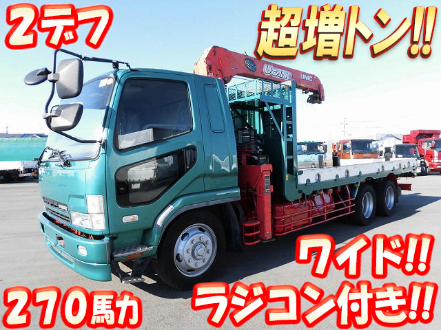 MITSUBISHI FUSO Fighter Truck (With 3 Steps Of Cranes) KL-FQ61FM 2003 469,000km