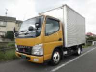 MITSUBISHI FUSO Canter Aluminum Van KK-FE73CB 2004 261,898km_1