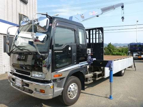 ISUZU Forward Truck (With 3 Steps Of Cranes) PA-FRR34L4 2006 136,048km