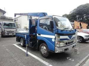 HINO Dutro Truck (With 3 Steps Of Cranes) KK-XZU301M 2003 99,072km_1