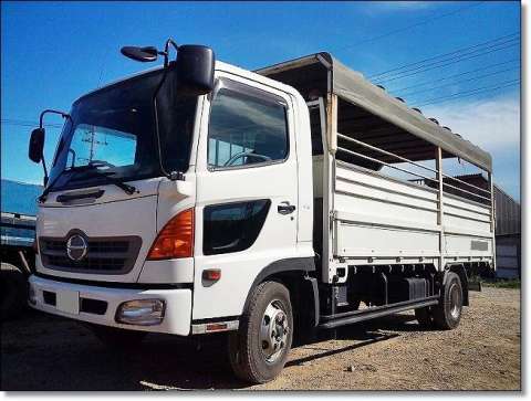 HINO Ranger Cattle Transport Truck PB-FC7JHFA 2004 131,206km