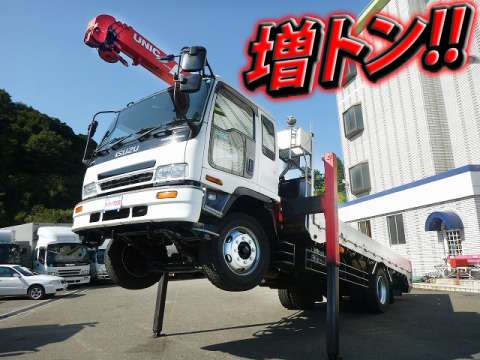 ISUZU Forward Self Loader (With 4 Steps Of Cranes) KL-FTR33L4 2001 17,687km