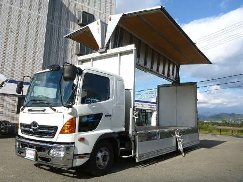 HINO Ranger Aluminum Wing PB-FD7JLFA 2005 513,143km