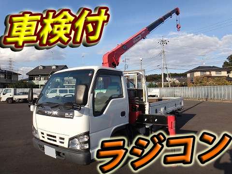 ISUZU Elf Truck (With 4 Steps Of Cranes) PB-NKR81AR 2007 227,600km