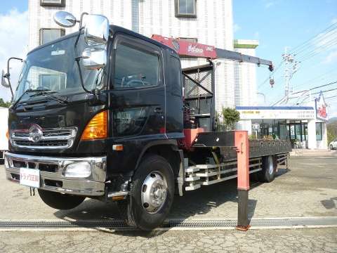 HINO Ranger Truck (With 4 Steps Of Cranes) KL-FG1JPEA 2002 209,487km