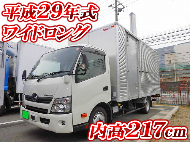 HINO Dutro Aluminum Van TKG-XZU710M 2017 30,628km