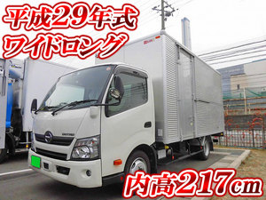 HINO Dutro Aluminum Van TKG-XZU710M 2017 30,628km_1