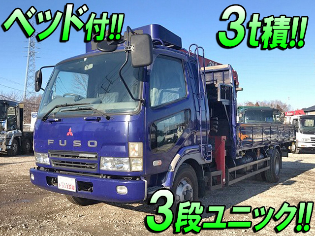 MITSUBISHI FUSO Fighter Truck (With 3 Steps Of Unic Cranes) KK-FK61HJ 2003 205,821km