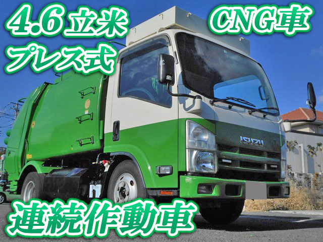 ISUZU Elf Garbage Truck NFG-NMR82N 2010 124,484km