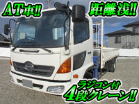 HINO Ranger Truck (With 4 Steps Of Cranes) BDG-FC6JKWA 2009 60,450km_1
