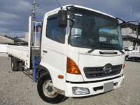 HINO Ranger Truck (With 4 Steps Of Cranes) BDG-FC6JKWA 2009 60,450km_3