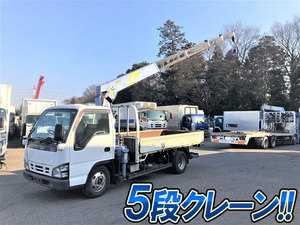 ISUZU Elf Truck (With 5 Steps Of Cranes) PB-NKR81AR 2004 323,000km_1