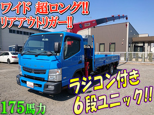 MITSUBISHI FUSO Canter Truck (With 6 Steps Of Cranes) TKG-FEB90 2012 38,867km_1