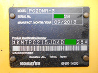 KOMATSU  Mini Excavator PC20MR-3 2013 779h_27
