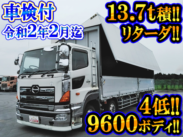 HINO Profia Aluminum Wing QKG-FW1EXBG 2014 312,829km