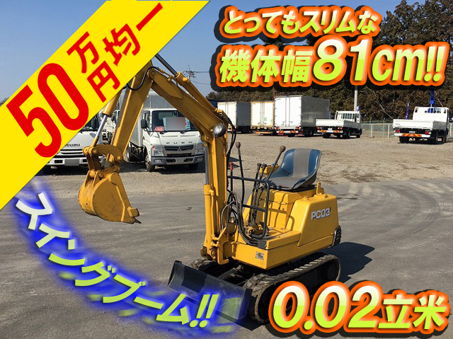 KOMATSU Others Mini Excavator PC03-1  781h