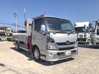HINO Dutro Truck (With 4 Steps Of Cranes) TKG-XZU710M 2013 7,356km_3
