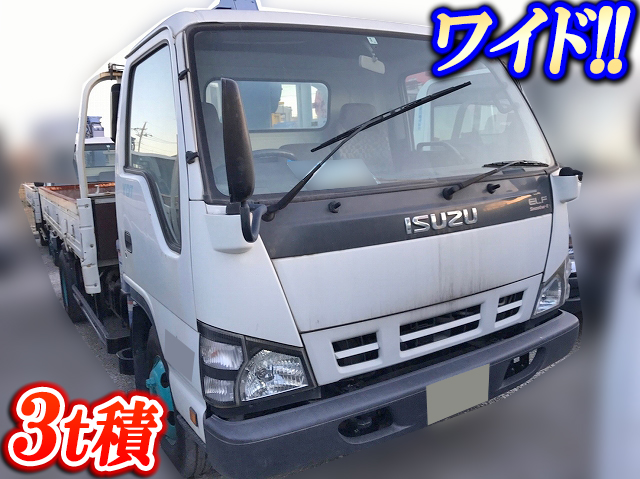 ISUZU Elf Truck (With 3 Steps Of Cranes) PA-NPR81R 2006 106,000km