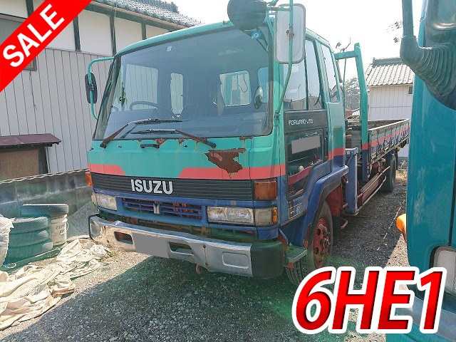 ISUZU Forward Truck (With 3 Steps Of Cranes) U-FRR32LB 1990 136,895km