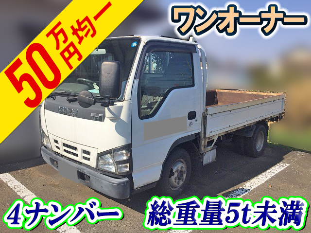 ISUZU Elf Flat Body KR-NHR69 2006 369,100km