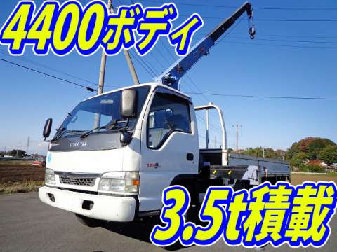 ISUZU Elf Truck (With 3 Steps Of Cranes) KR-NPR72PR 2003 88,279km