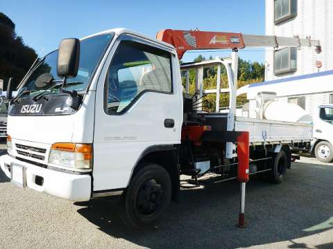 ISUZU Elf Truck (With 5 Steps Of Unic Cranes) KC-NPR71PR 1996 103,880km