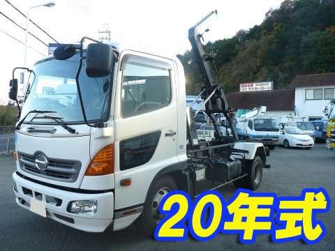 HINO Ranger Arm Roll Truck BDG-FC7JEWA 2008 165,185km
