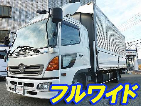 HINO Ranger Aluminum Wing PB-FD8JLFA 2005 476,266km