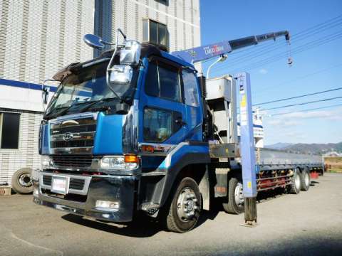 UD TRUCKS Big Thumb Self Loader (With 4 Steps Of Cranes) KL-CG48ZWX 2002 495,690km