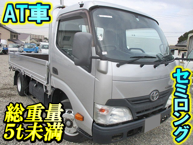TOYOTA Toyoace Flat Body TKG-XZU645 2013 15,850km