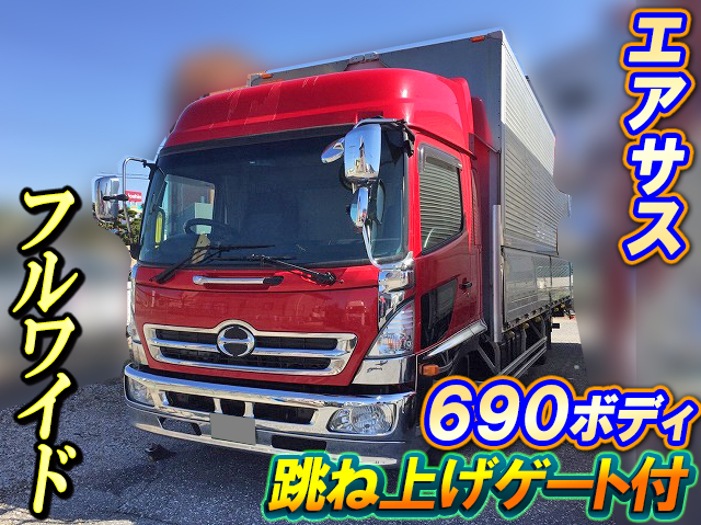 HINO Ranger Aluminum Wing BDG-FD8JMWG 2011 677,300km