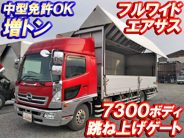 HINO Ranger Aluminum Wing TKG-GD7JPAG 2012 569,142km