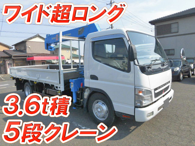 MITSUBISHI FUSO Canter Truck (With 5 Steps Of Cranes) PA-FE83DGY 2006 301,643km