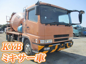MITSUBISHI FUSO Super Great Mixer Truck KL-FV50KJXD 2003 260,000km_1