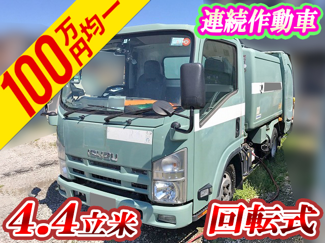 ISUZU Elf Garbage Truck BKG-NMR85AN 2011 154,200km