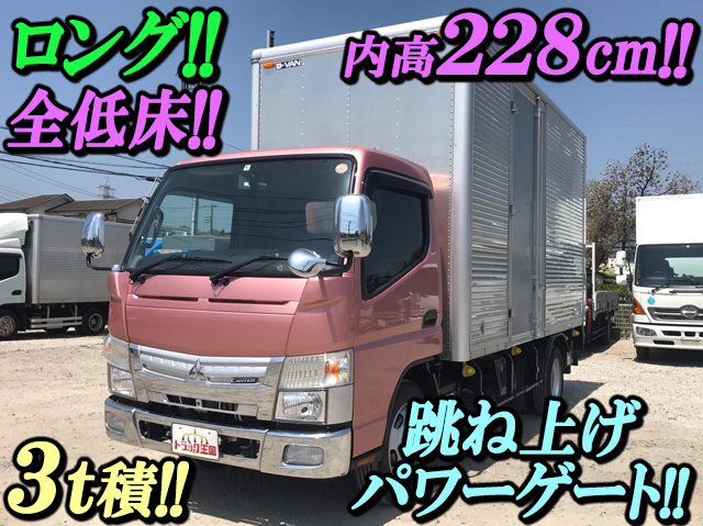 MITSUBISHI FUSO Canter Aluminum Van TPG-FEA50 2017 14,674km