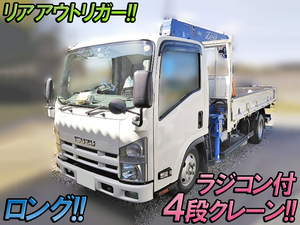 ISUZU Elf Truck (With 4 Steps Of Cranes) BKG-NMR85AR 2010 53,600km_1