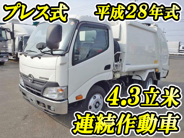 HINO Dutro Garbage Truck TKG-XZU600X 2016 17,188km