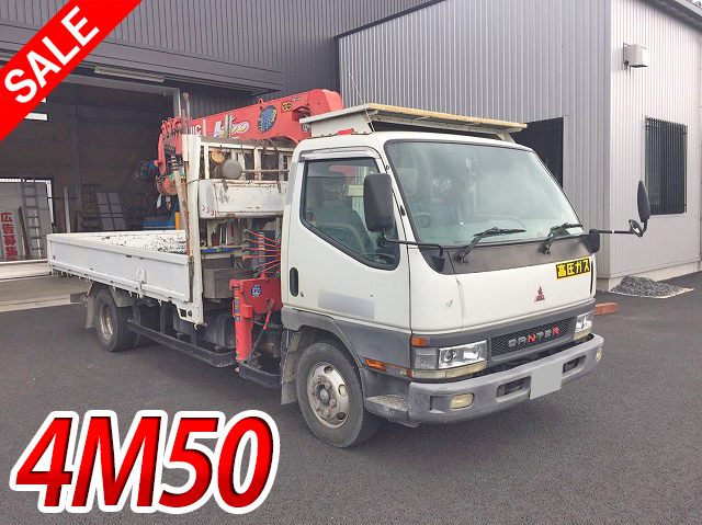 MITSUBISHI FUSO Canter Truck (With 6 Steps Of Unic Cranes) KK-FE63DGX 2002 270,067km