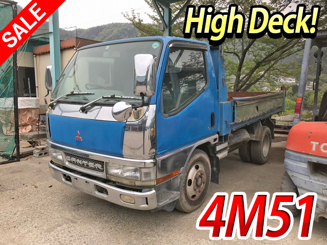 MITSUBISHI FUSO Canter Dump KK-FE51EBD 2002 197,309km